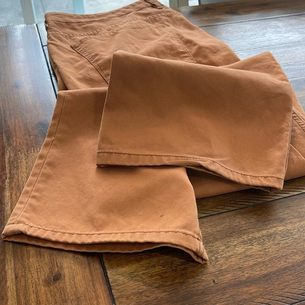 Tommy Bahama Orange Twill Authentic 5-Pocket pants size 38/30 - Picture 10 of 10